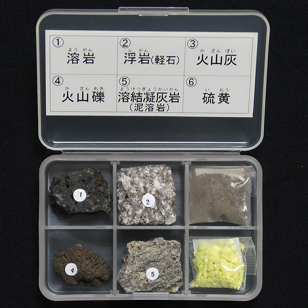 岩石標本6種｜化石販売・鉱物販売の東京サイエンス