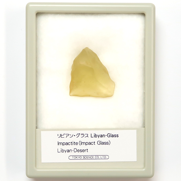 リビアン・グラス(Libyan glass)｜化石販売・鉱物販売の東京サイエンス